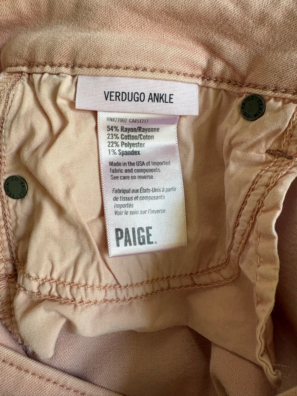 PAIGE Verdugo Ankle Jeans